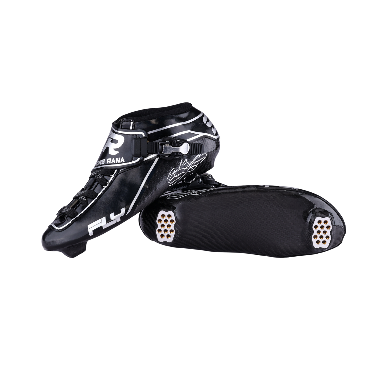 FLY Boots (Yellow/Blue): Pro Inline Speed Skating Performance – Simmons ...