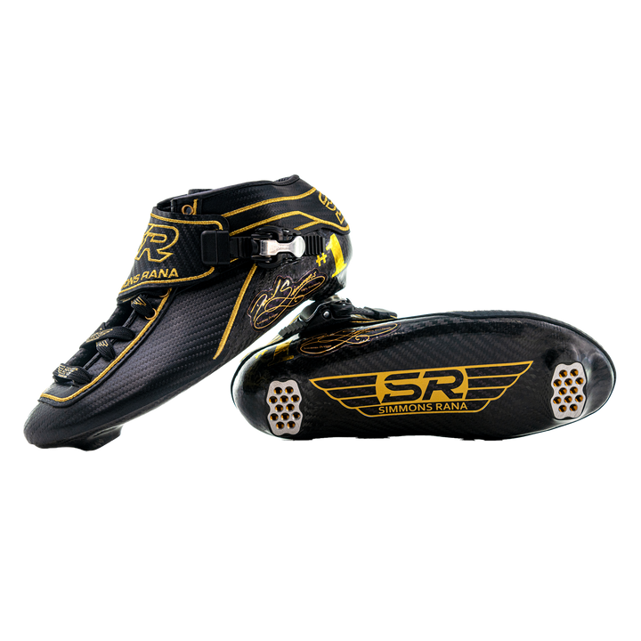 In Line Racing Boot No #1 Boots (Black): Fully Customizable Pro Speed Skates – Simmons Rana ...