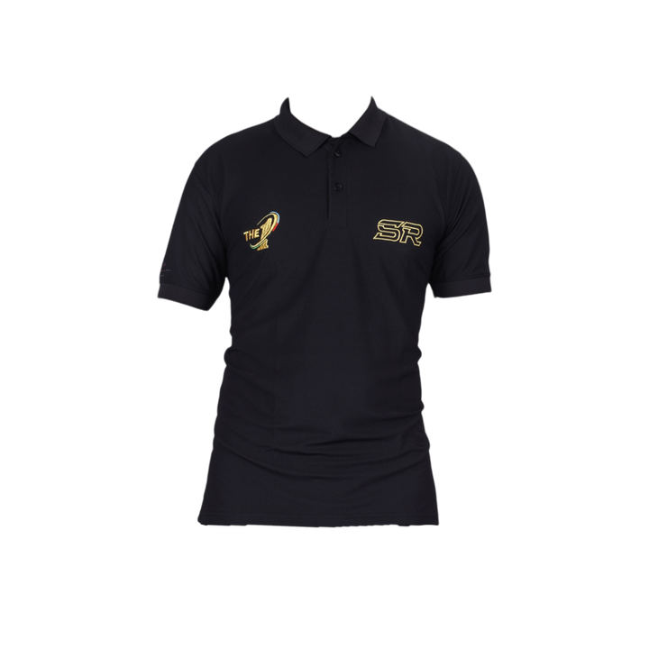 THE1 Casual Polo Tee - Black