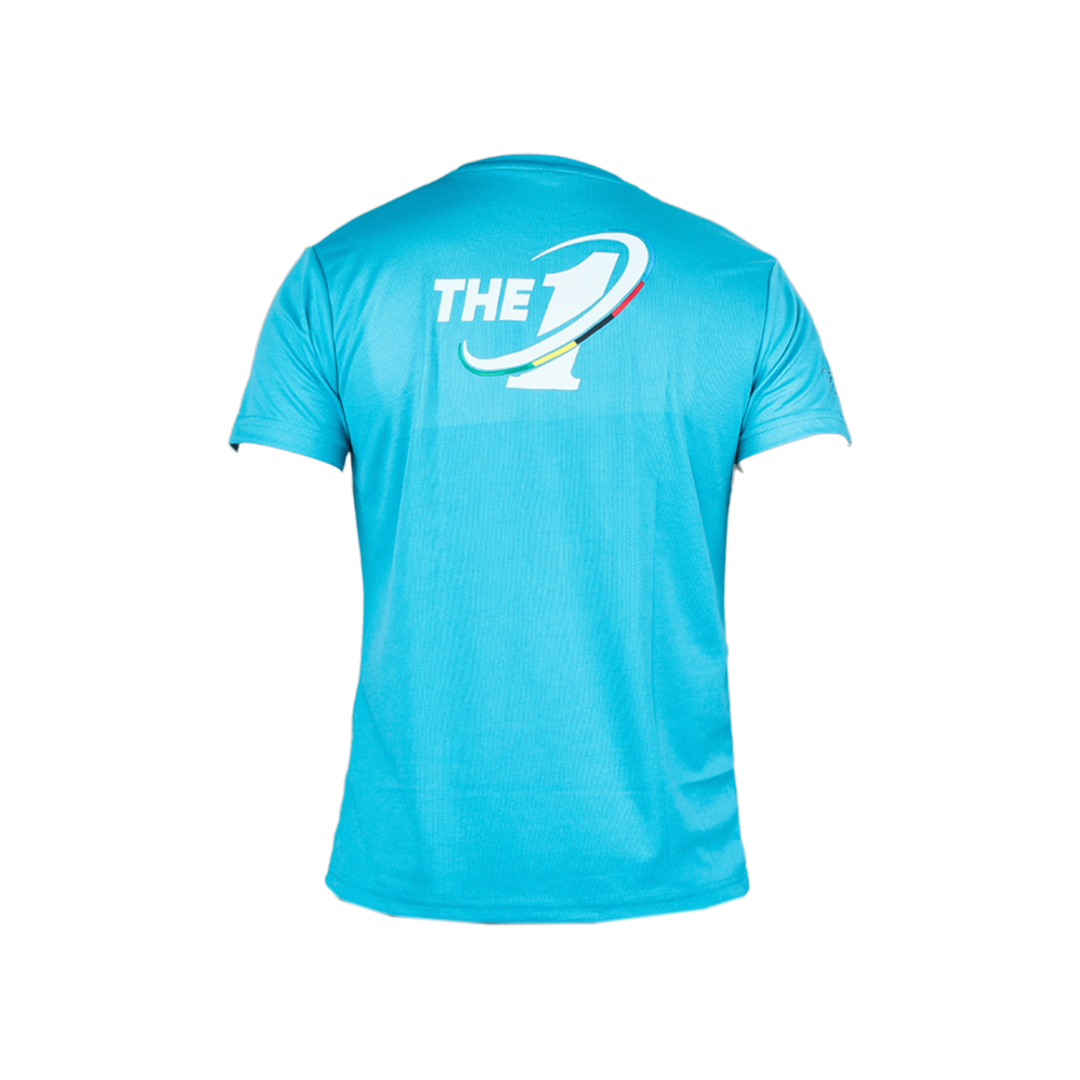 Casual Round Neck Tee - Blue
