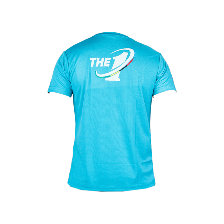 Casual Round Neck Tee - Blue