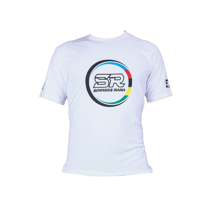 Casual Round Neck Tee - White