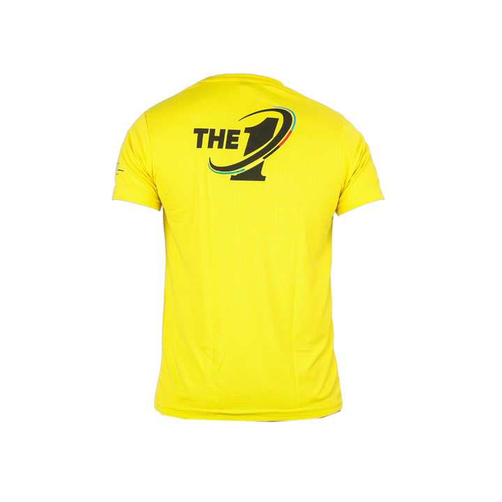 Casual Round Neck Tee - Yellow