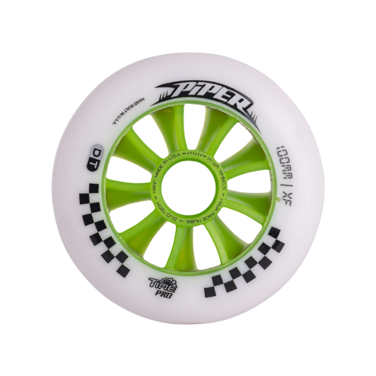 Piper Time Pro Wheels: Elite Dual Pour Speed Skate Wheels – Simmons ...