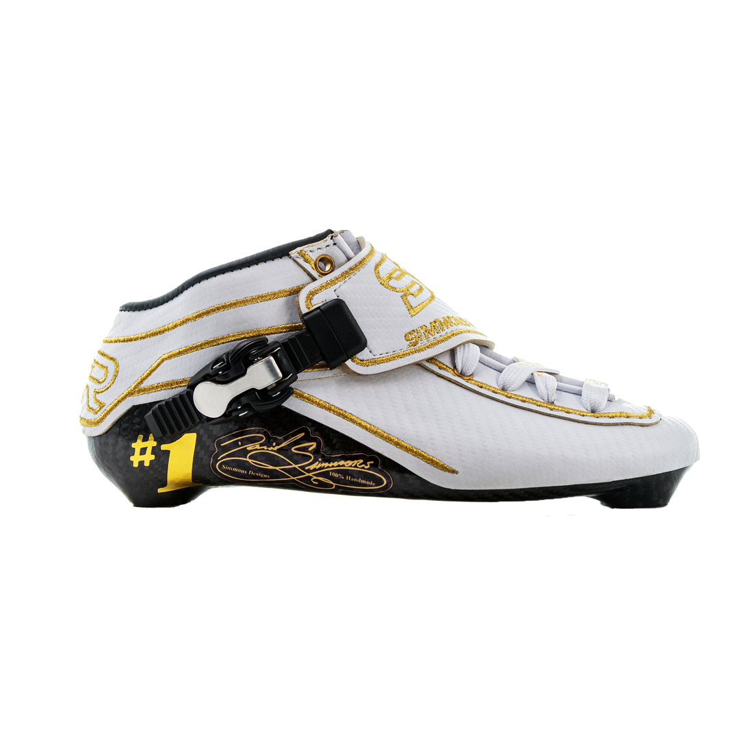 In Line Racing Boot No #1 Boots (Black): Fully Customizable Pro Speed Skates – Simmons Rana ...