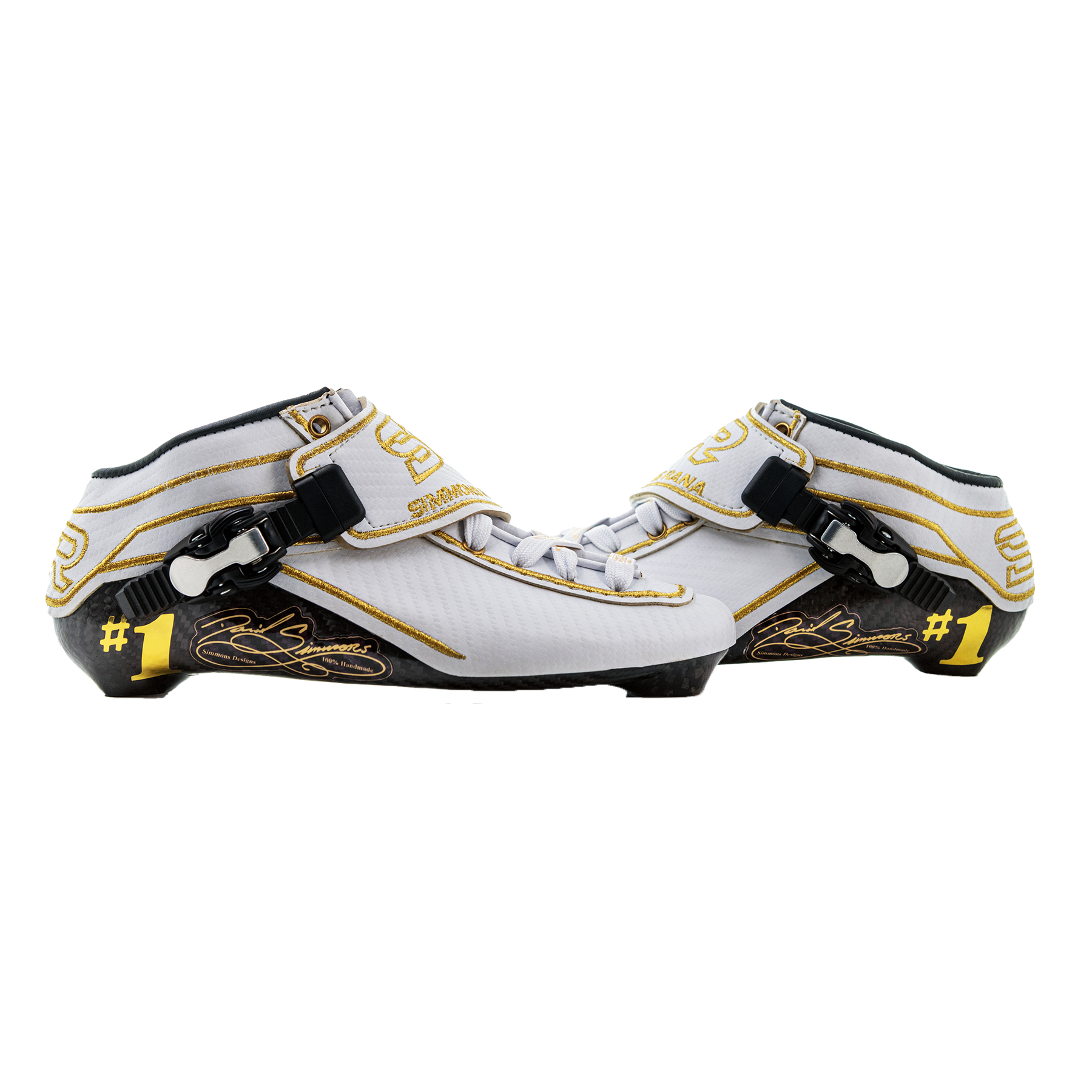 Simmons Rana Racing No #1 Boots (Black): Fully Customizable Pro Speed Skates – Simmons Rana ...